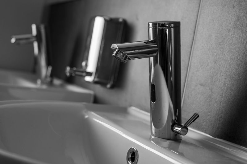 Finished modern bathroom fixture installed by a Denver plumbing company